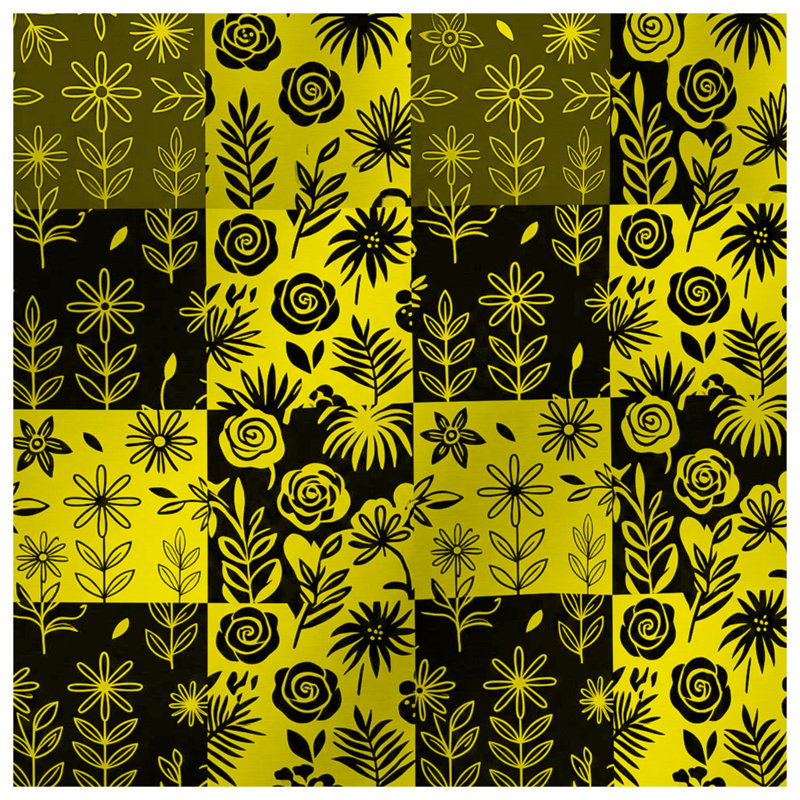 Rideaux à motif Elsie, 50 po x 92 po - 1 panneau, Transparent