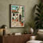 Mediterranean Courtyard Coastal - Wrapped Canvas-1360863529-1360863533