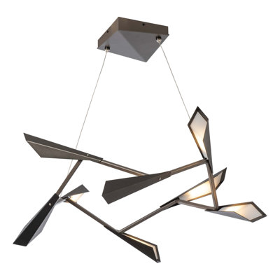 Luminaire suspendu 8 lumières DEL Quill