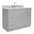 Partham 49'' Single Bathroom Vanity with Carrara Marble Top-67491874