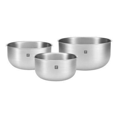 Ensemble de 3 bols gigognes en acier inoxydable brossé ZWILLING