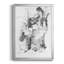 Graphite abstrait I, reproduction encadrée de qualité supérieure - prête à être accrochée-88103178-88103179