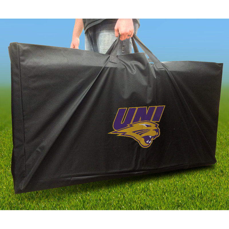 Ncaa cornhole housse de transport, Université du nord de l'Iowa