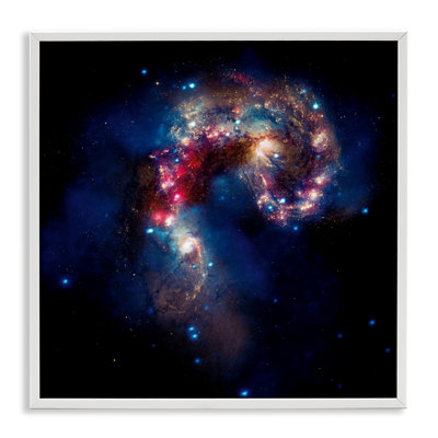 Vivid Nebula Galaxy Framed Giclee Art by Wild Apple Portfolio