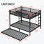 Metal Bed with Trundle-315467729