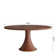 Solid Wood Round Dining Table For Kitchen Durable And Sturdy Structure