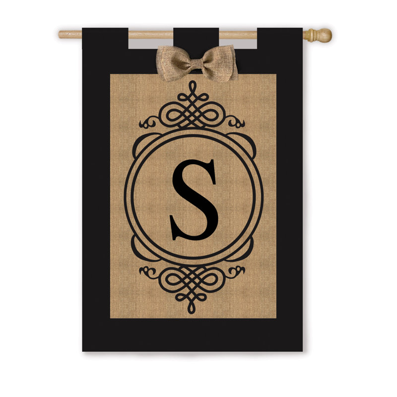 Drapeau de maison Monogram, J