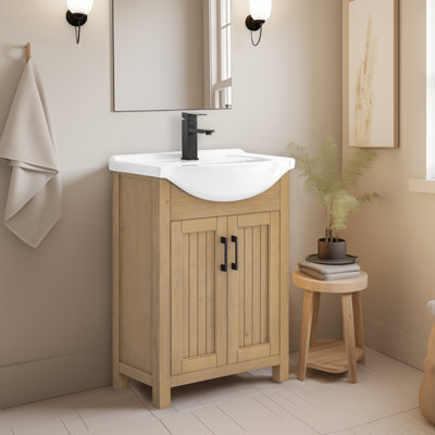Ensemble de meuble-lavabo simple l 24 po Boesch