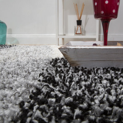 Ayleen Abstract Shag Area Rug