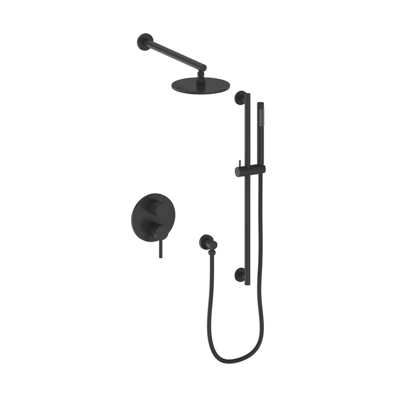 Shower Faucet, Matte Black
