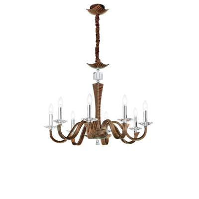 Dolezal 8 - Light Candle Style Chandelier