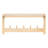Kamini Poplar Floating Shelf with Hooks-458632541