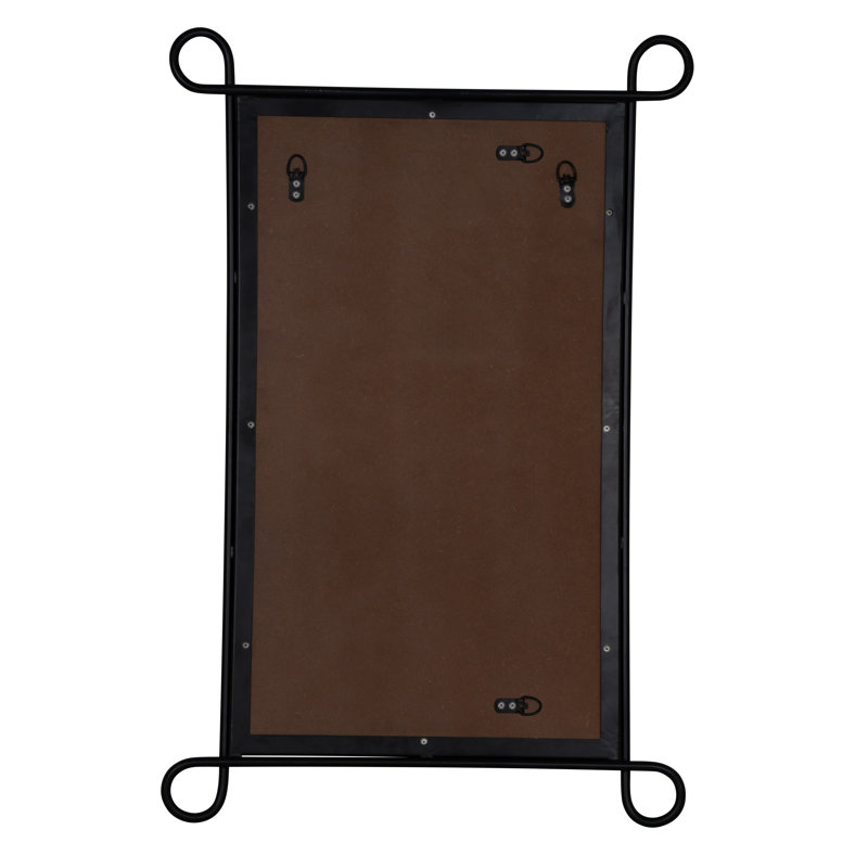 Poppi Rectangle Metal Mirror