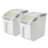 Prep and Savour 845 Oz. Bulk Food Storage Container-337560180-337560182