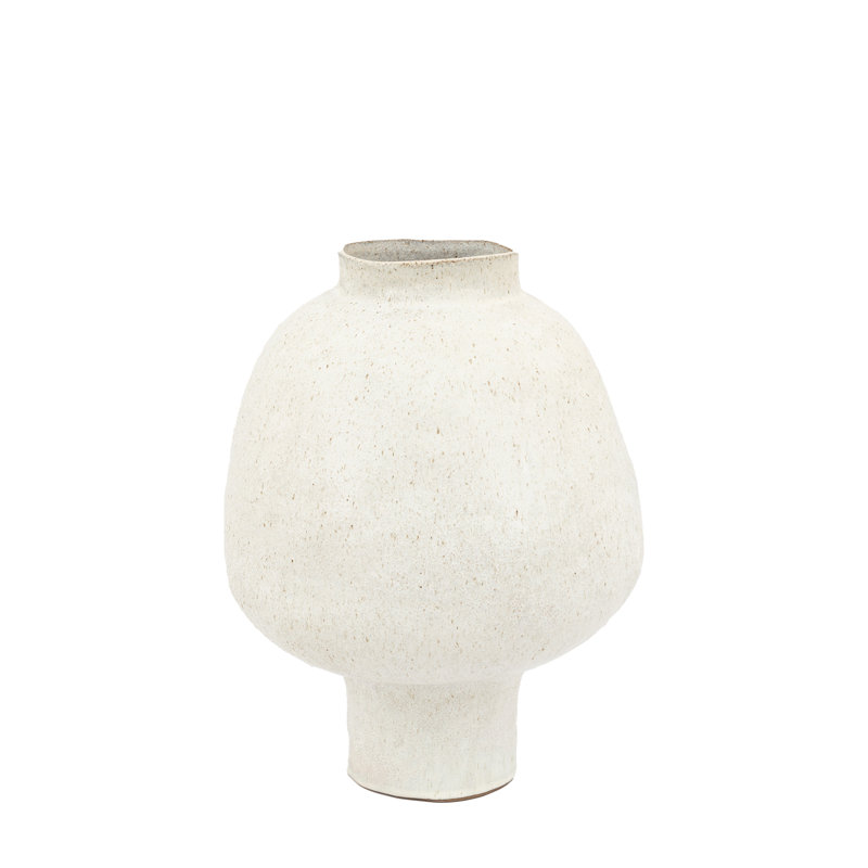 Aukusti Stoneware Table Vase, 40 H x 31.50 W x 31.50 D cm