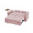 Versatile Loveseat Sleeper Sofa Bed With Storage Armrest, USB Port, And Rotating Side Table For Comfortable Living Spaces-205781640