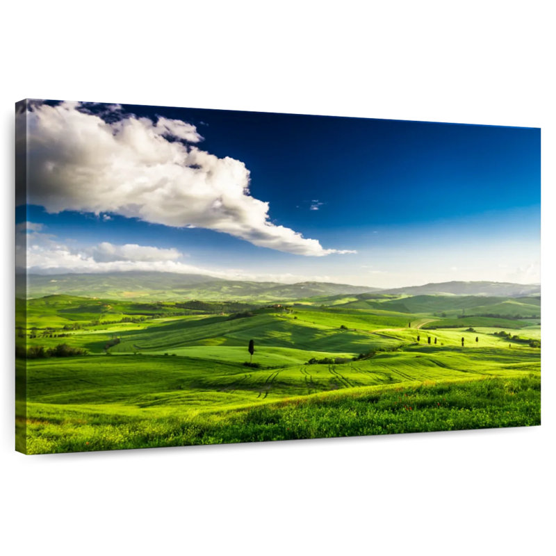 Alvord Cloudy Tuscany Field, 30" H x 45" W