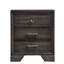 Table de chevet 2 tiroirs 1pc