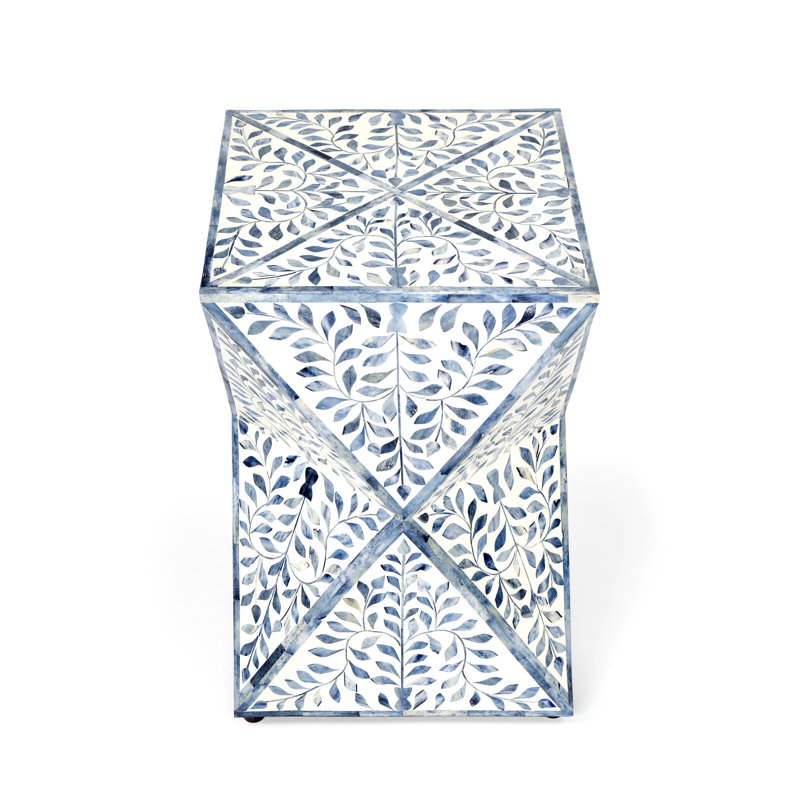 Trubadur Bone Inlay Side Table