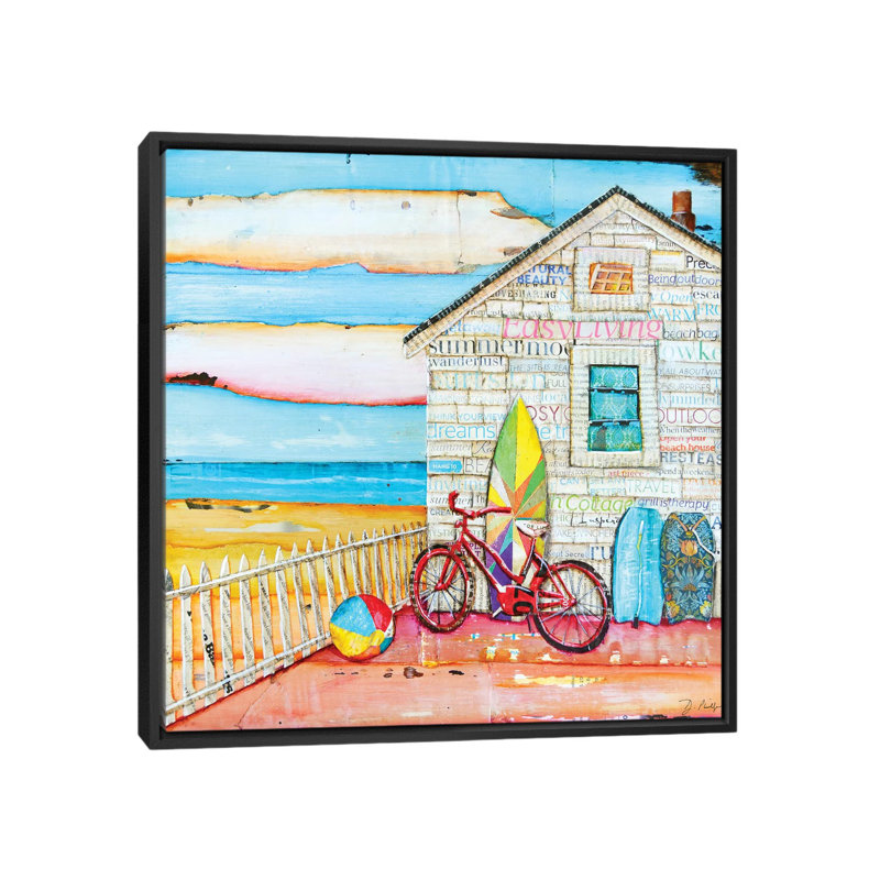 «Ain pas It Fun» par Danny Phillips - impression d'art graphique, Pas de tapis, H 26 po x l 26 po x P 1,5 po