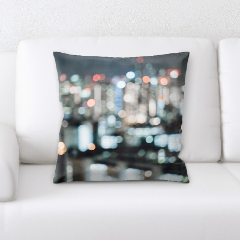 Coussin décoratif flou