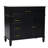 36" Bathroom Vanity With Sink, Black Bathroom Cabinet With Drawers, Solid Frame And MDF Board, One Package