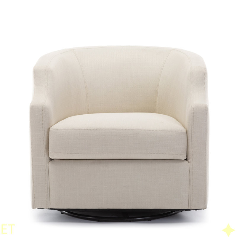 Fauteuil demi-tonneau Isabelle, Naturel