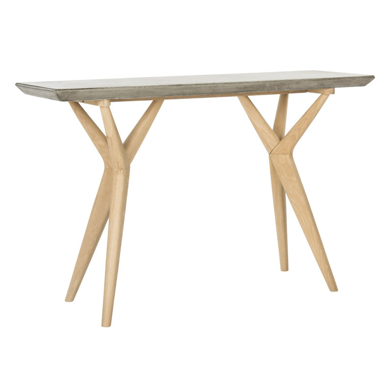 Toby 47.24'' Stone Top Console Table