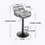 Tabouret pivotant à hauteur réglable-87936245