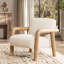 Reyna Upholstered Fabric Accent Chair-849281497-849281498