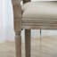 Chaise en tissu