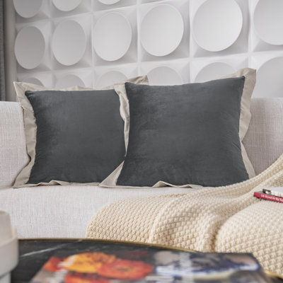  Housse de coussin décoratif en velours