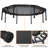 Pirecart 50" Foldable Trampoline with Adjustable Handle Bar, Max Load 330lbs