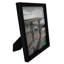 Cadre photo 10,75 "rectangulaire classique 8" x 10 "- Noir mat