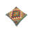Dent Geometric Throw Pillow
