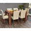 Angeliq Walnut Solid Wood Dining Table-5356700-5356701