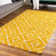 Foundry Select Ruth Trellis Shag Rug Yellow