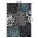 Carius Performance Floral Gray/Blue/Black/White Area Rug – Modern Floral Design, Living Room, Bedroom, Dining Room, Durable & Easy to Clean Carpet