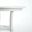 Ensemble de salle à manger compact pour patio blanc, Hdpe, style moderne pour balcons