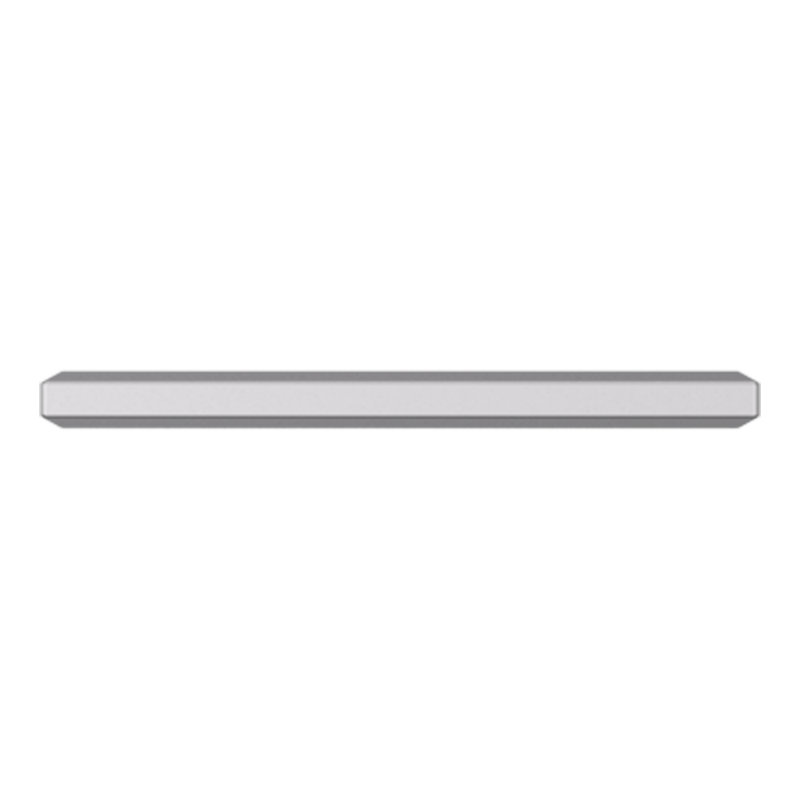 4412 Bevel Pull, 4" CTC, Polished Chrome