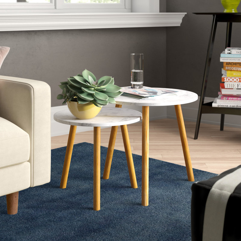 Dankert Top Nesting Tables End Table