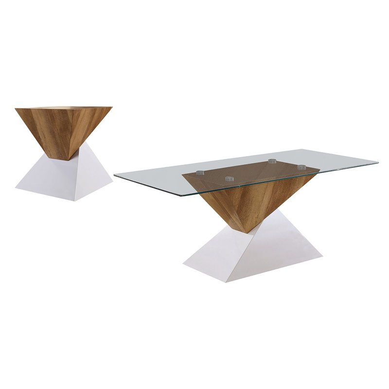 Ensemble de tables basses 2 pièces Bonifay