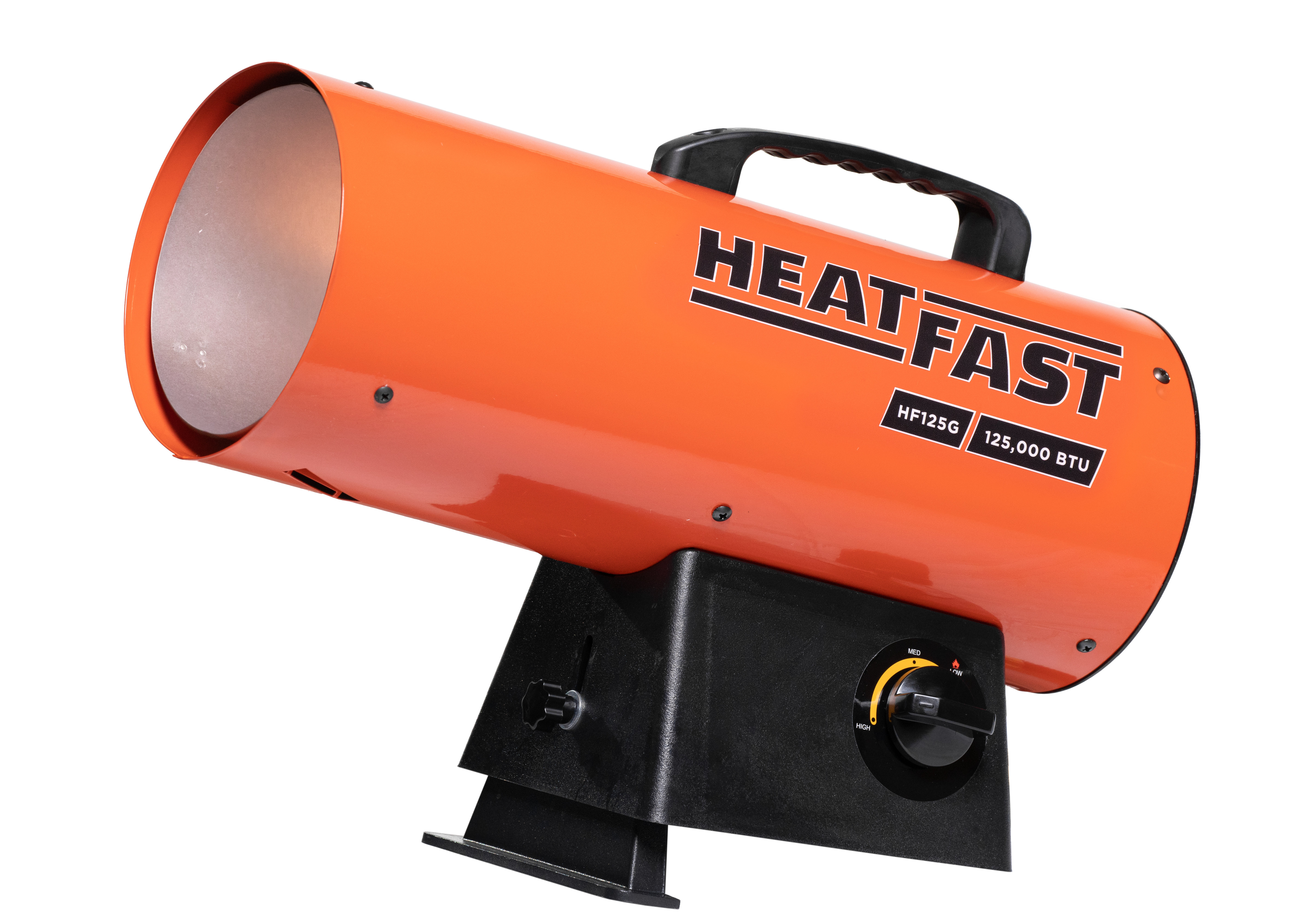 HeatFast 125000 BTU Propane Utility Space Heater with Adjustable Thermostat  and with Digital Display