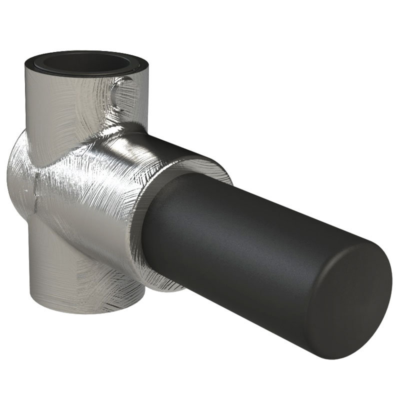 Classic Flow Control, Silver Nickel/Black