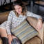 Coussin rayé tracks-450073136