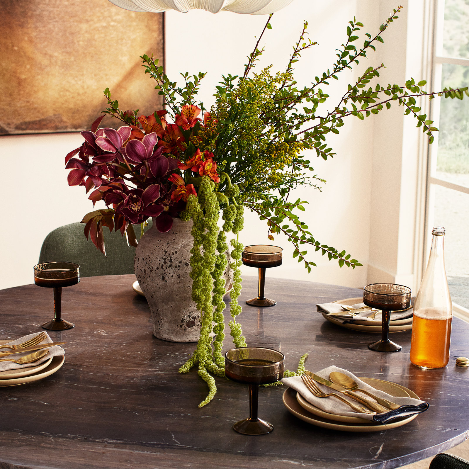 Grove 11'' Handmade Ceramic Table Vase