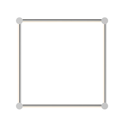 Purolinear 360 4 - Light Dimmable LED Vanity Light