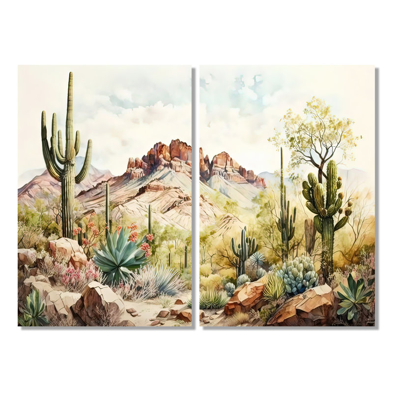 Marche - art mural moderne 2 pièces, Toile tendue, Ne s’applique pas, H 36 po x l 48 po