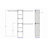 SuiteSymphony 77" to 113" Closet System Starter Kit-19050445