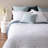 French Linen Channel Stitch Quilt & Sham Set - King/Cal King - Matcha-112305860-112305861